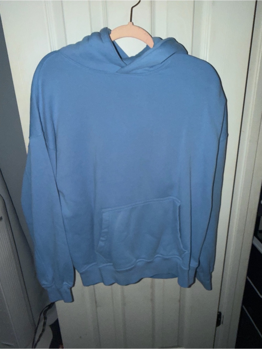 Abercrombie & Fitch Light Blue Pullover Hoodie